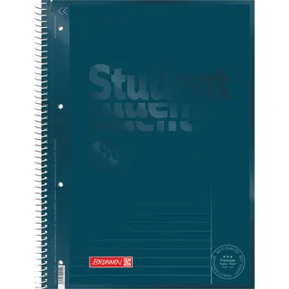 Brunnen Collegeblock Premium Student A4 liniert Blau