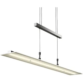 B.K.Licht 4-flg. 85 cm eckig silber