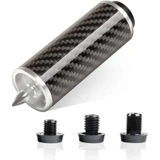 KONLLEN Pool-Queue-Verlängerung mit 3 Stoßstangen, verbesserte Kontrolle, komfortable Haptik, 5,1 cm, 7,6 cm, 10,2 cm, 20,3 cm, 30,5 cm, Kohlefaser, für Mezz Predator Peri Jflowers Fury Pool-Queue