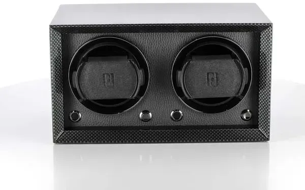 PAUL DESIGN - UHRENBEWEGER GENTLEMAN 2 - carbon / für 2 Uhren