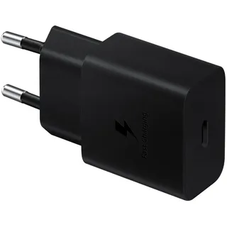 Samsung EP-T1510 Schnellladegerät ohne USB-C-Kabel Schwarz