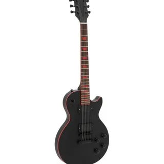 Dimavery LP-800 E-Gitarre, matt schwarz