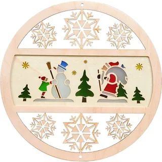 Richard Glässer GmbH Seiffen Glässer Erzgebirge Fensterbild Winterwald