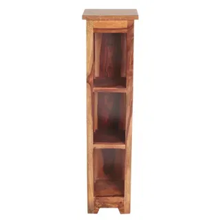 Badezimmerschränkchen 20x80x20 aus indischem Sheesham-Holz