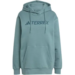 Adidas Terrex Multi Large Logo Kapuzenpullover - Preloved Teal - M