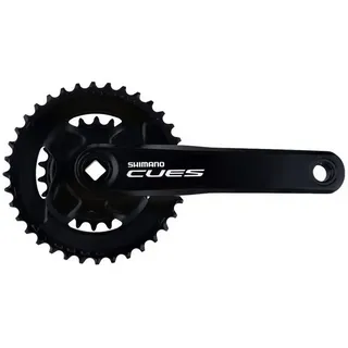Shimano Cues U4000-2 Kurbelgarnitur - Black - 170 mm
