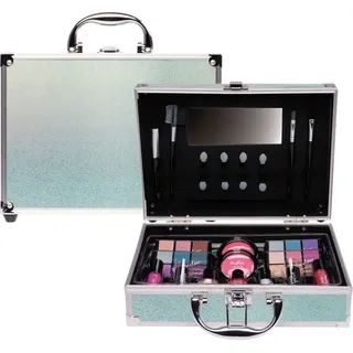 Treffina International Trading b.v. Kosmetikkoffer Grün-Silber