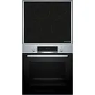 BOSCH HBD435RS64 (HBA514BS3 + PIF64RBB5E) Serie 4, Backofenset (Induktionskochfeld, A+, 71 l)