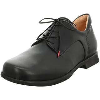 THINK! Pensa nachhaltige Wechselfußbett Schnürhalbschuhe, schwarz 47 EU
