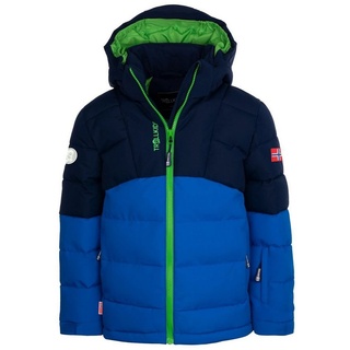 TROLLKIDS Winterjacke GRYLLEFJORD in navy/medium blue/bright green, Gr.92