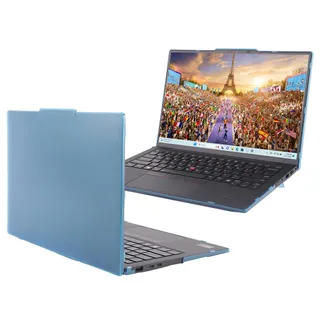 mCover Hartschalen-Schutzhülle, nur kompatibel mit Lenovo ThinkPad X1 Carbon Gen 12/13 Windows Notebook-PC (mit 180-Grad-Scharnier, nicht für andere Lenovo-Modelle geeignet), Aqua