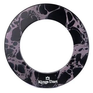 Kings Dart Dart-Auffangfeld Schwarz-Grau