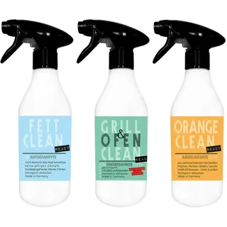 ivb broecker Starter Set 3x 0,5l (gebrauchsfertig) komplettes Reiniger-Paket