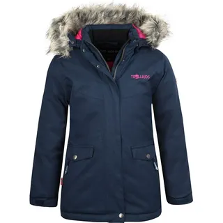 TROLLKIDS Oslo Xt Jacke - Navy / Magenta - 128 cm