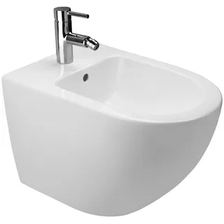 OLTENS Hamnes Wand-Bidet 36 x 52 cm, mit SmartClean, Badkeramik, weiß