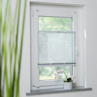 LIEDECO Klemmfix-Jalousie 60 x 130 cm Weiß