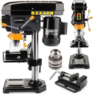 Powermat Tischbohrmaschine 1600W Schraubstock+Laser PM-WS-1600M