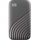 WD My Passport SSD powered by SANDISK (1 TB), Externe SSD, Grau
