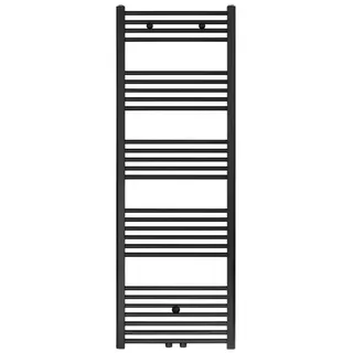 Belrad Badheizkörper 1600 x 600 mm 828 W schwarz Mittelanschluss