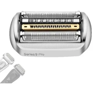Scherkopf Für Braun Series 9 Elektrorasierer, Kompatibel Mit Dem Scherkopf Der Braun Series 9, Silbernes Ersatzteil Für Scherköpfe, Ersatzklingen, 92s/92m/92b/9