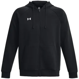 Under Armour Rival Fleece Kapuzenjacke Herren 001 black/white XXL