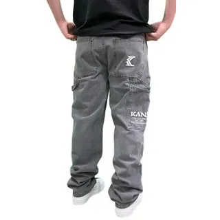 Karl Kani Baggy Retro Workwear Denim light grey XL