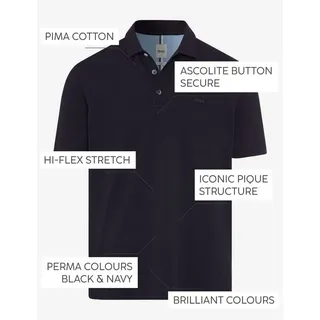 Brax Poloshirt blau XXXL