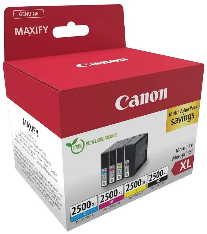 Canon PGI-2500XL BK/C/M/Y MULTI Druckertinte