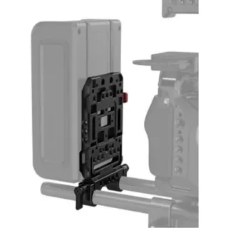 SmallRig 3016 V-Akkuplatte mit doppelter 15-mm-Stabklemme