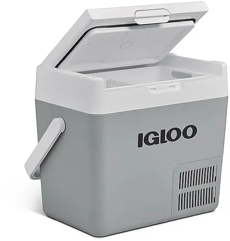 IGLOO ICF18 Kompressorkühlbox (19 l, 12V Anschluss, 19 Mist/White)