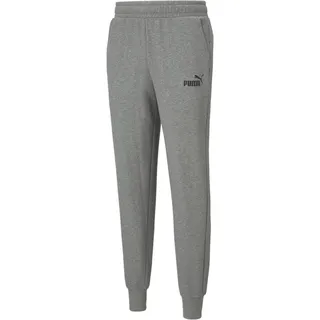 Puma Essentials Logo Terry-Jogginghose CL medium gray heather 4XL