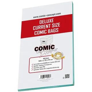 Comic Concept Comic Bags Current 176 x 270 mm Weiß 100 St.