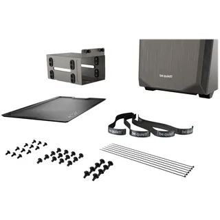 Grau Midi Tower Gaming Gehäuse, schallgedämmt