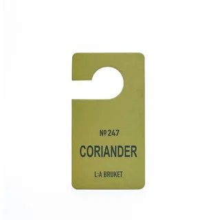 L:A Bruket Home Fragrance 247 Fragrance Tag Coriander