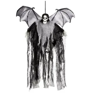 Boland Dekofigur Todesengel Hängedeko, Dieser tote Engel kündet von guter Halloween Deko! schwarz