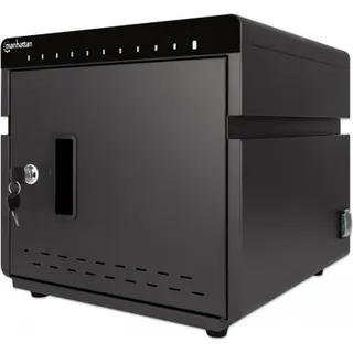 Manhattan 10-Port Ladeschrank 180 W, Schwarz