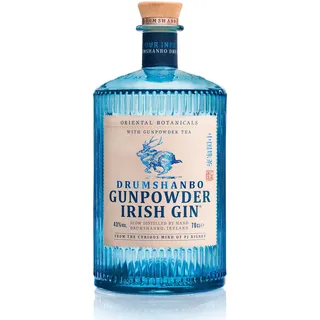 DRUMSHANBO Gunpowder Irish Gin 43% vol., fruchtig-herb durch den Gunpowder Tea und die zwölf ausgewählten Botanicals