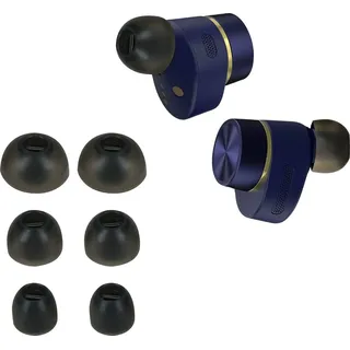 kwmobile 6X Polster kompatibel mit Bowers & Wilkins PI 7 / PI 5-3 Größen - Silikon Ohrstöpsel In-Ear Kopfhörer