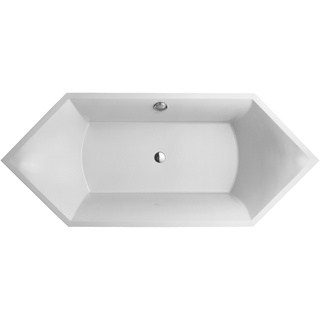 Villeroy & Boch Squaro Sechseckbadewanne 80 x 190 cm (UBQ190SQR6V-01)