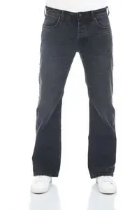 LTB Jeans Hose Herren Bootcut Timor Bootcut Schwarz 38W /  36L