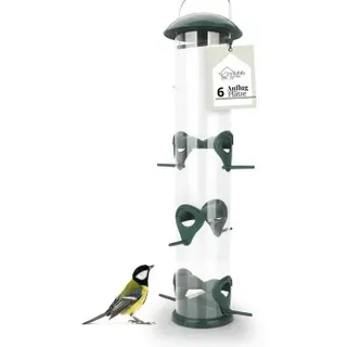 WILDLIFE HOME Körner Futtersäule mit XL-Futterteller