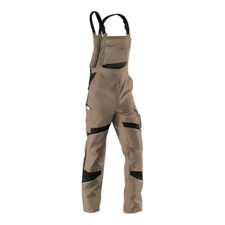 Kübler Activiq Latzhose 3250 sandbraun/schwarz 60
