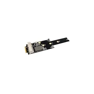 LeHang Mini PCI-E to M.2(NGFF) Key M Adapter with SIM Card Slot for WiFi/WWAN/LTE Module
