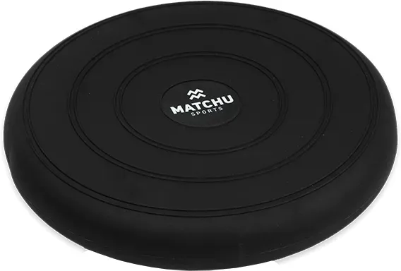 Matchu Sports Balancekissen Schwarz - schwarz - Ø 33cm