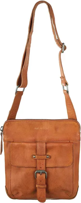 Bull Hunt Urban Messenger-Tan Umhängetasche