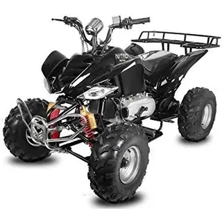 Nitro Motors Akp 150cc Raptor Automatic Quad Atv Bike (Schwarz)