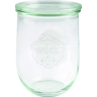 Weck Tulpenglas 1 l (Hochwertiges Einweck, Einmach Glas mit Glasdeckel; zum Einkochen; Hitzebeständi, Einmachglas
