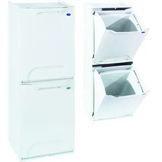 Artplast Eco-logico Abfalleimer grau B/H/L: ca. 29x47x34 cm - Grau