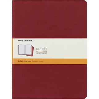 Moleskine Cahier 3er Set, Xlarge, Liniert