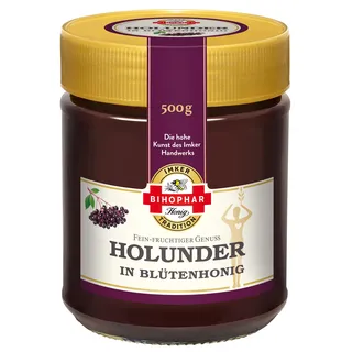 bihophar honig BIHOPHAR – Holunder in Blütenhonig I 500 g Honig
